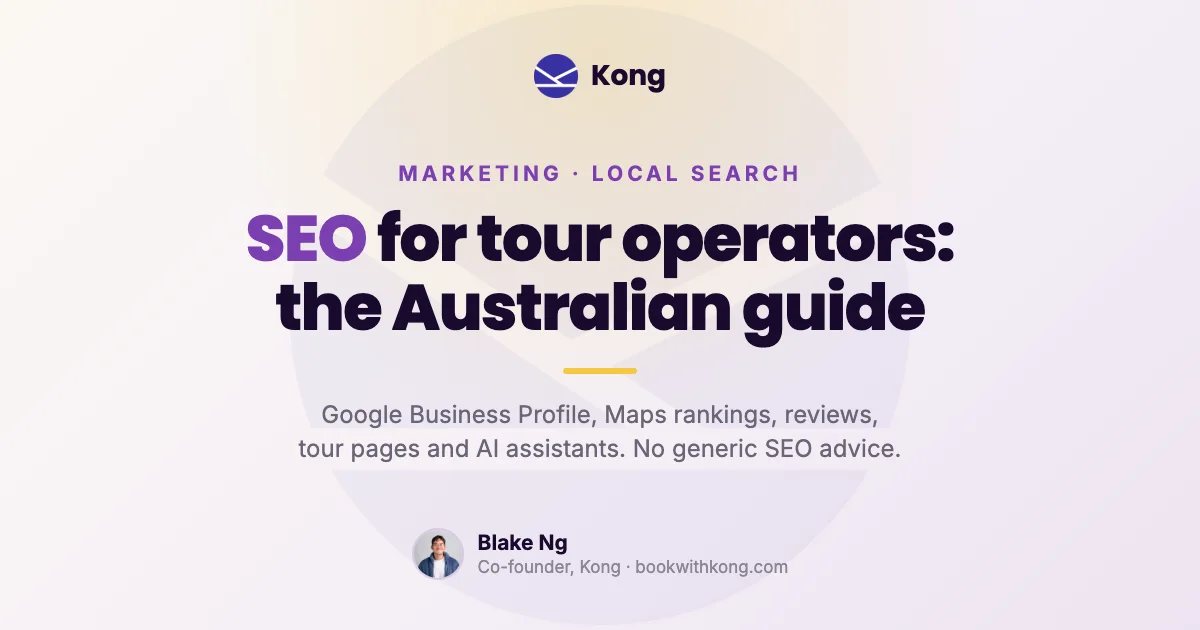 Illustration of a tour operator rising to position one on Google Maps